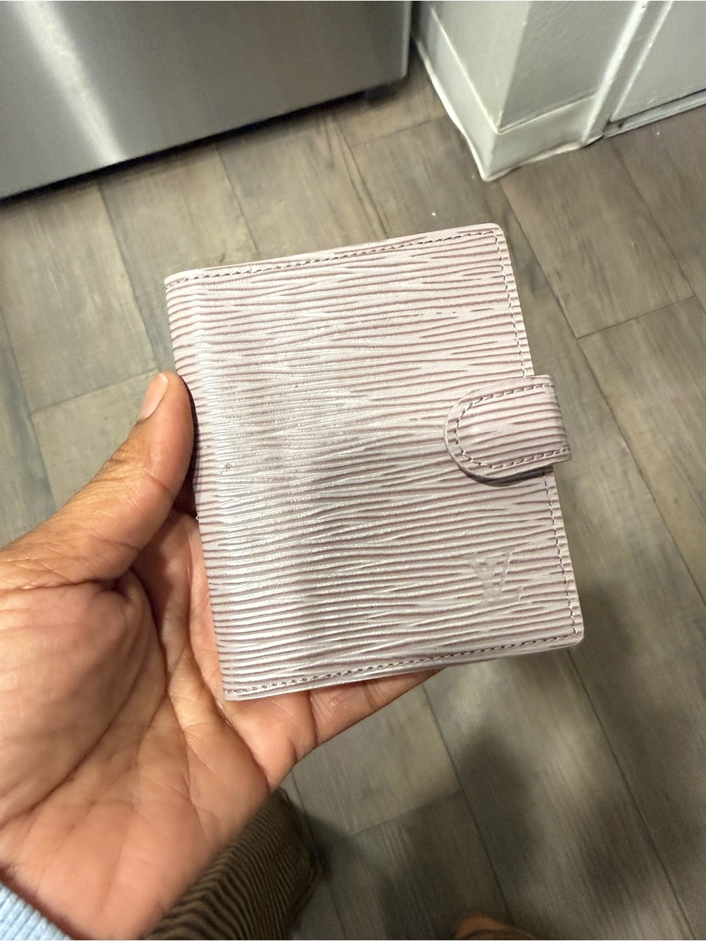 Louis Vuitton Pink Epi Leather Compact Wallet
